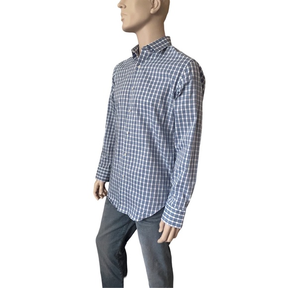 J Crew Performance Slim Fit Shirt Dress Re-imagined Long Sleeve Windowpane Plaid - Picture 4 of 14